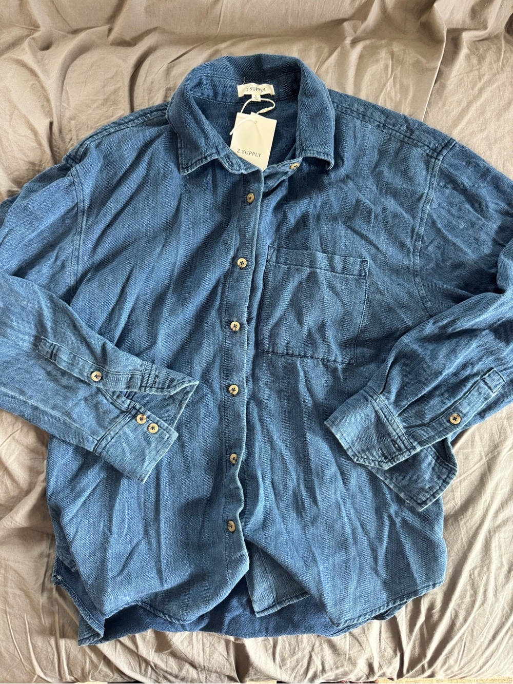 Z Supply Perfect Twill Button Up